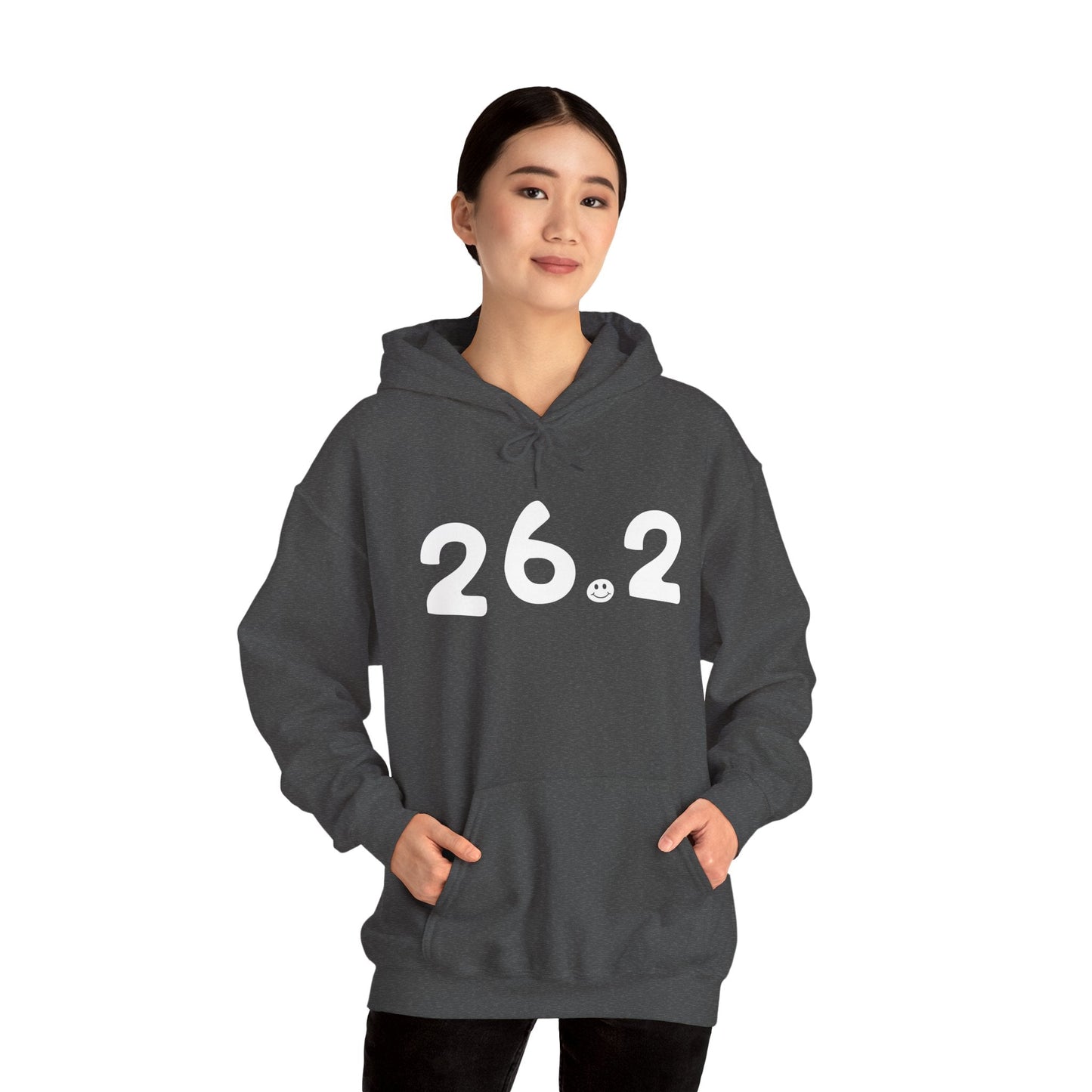 26.2 Happy Tee (Hoodie) Hoodie HAPPY TEES® BRAND