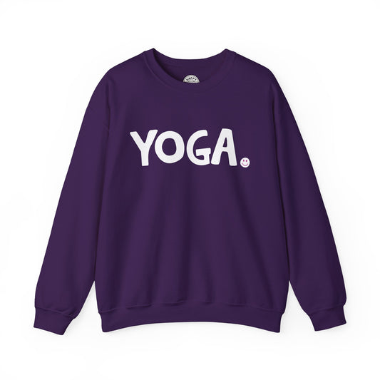 YOGA Happy Tee (Sweatshirt) Sweatshirt HAPPY TEES® BRAND