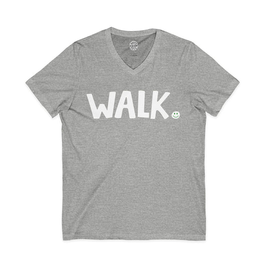 WALK Happy Tee (V-Neck)