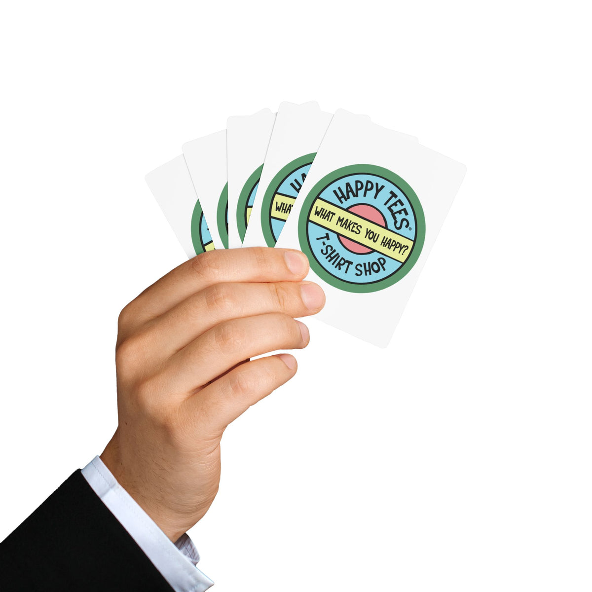 Happy Tees® Poker Playing Cards Paper products HAPPY TEES® BRAND