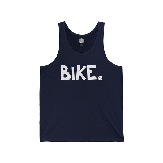 BIKE Happy Tee (Tank Top) Tank Top HAPPY TEES® BRAND