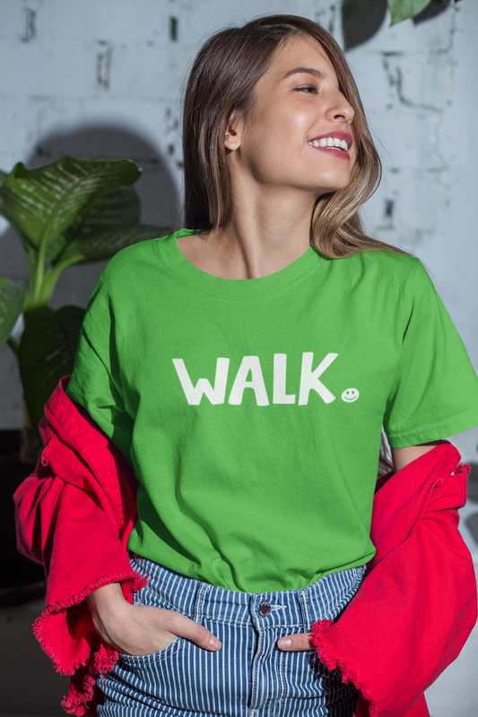 WALK Happy Tee Printify