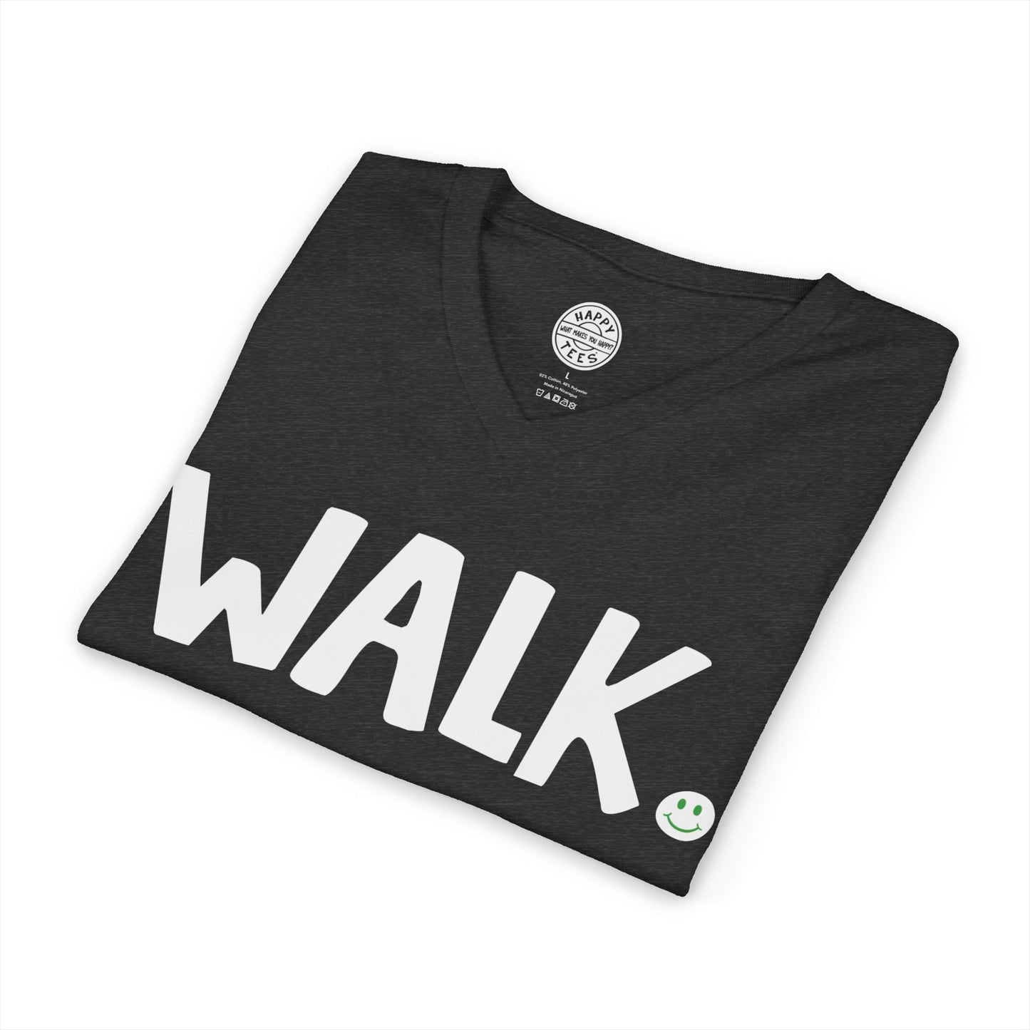 WALK Happy Tee (V-Neck)