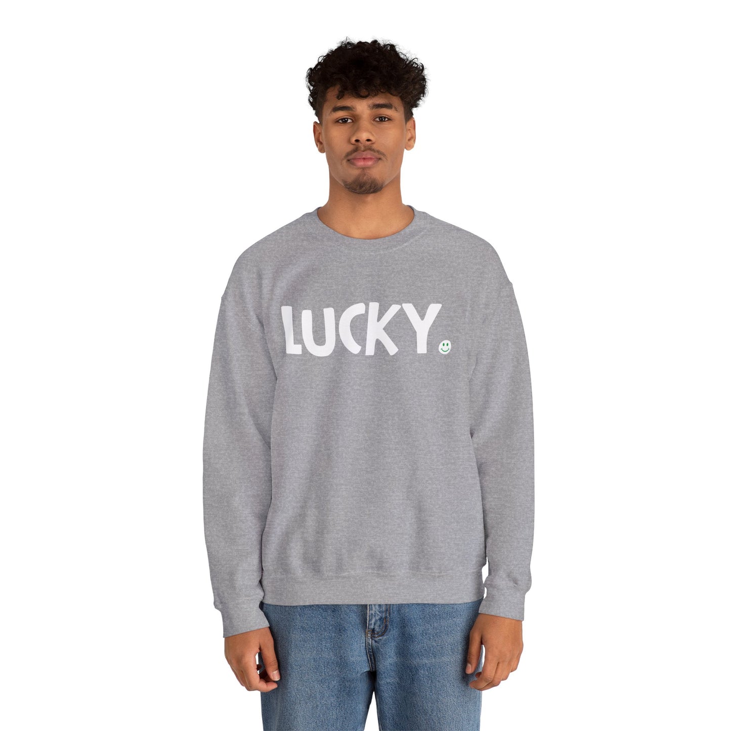 LUCKY Happy Tee (Sweatshirt) Sweatshirt HAPPY TEES® BRAND