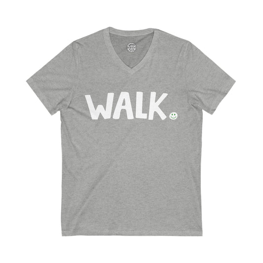WALK Happy Tee (V-Neck) Printify