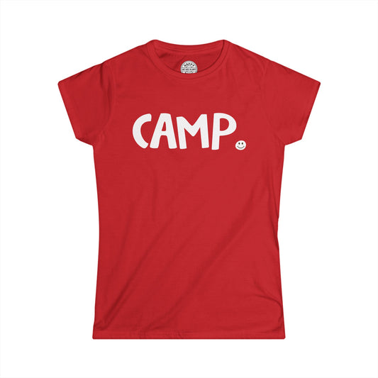 CAMP Happy Tee (Women's Tee) T-Shirt HAPPY TEES® BRAND