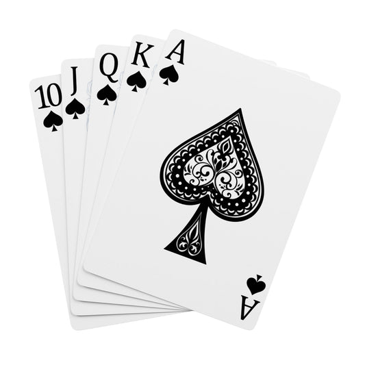 Happy Tees® Poker Playing Cards Paper products HAPPY TEES® BRAND