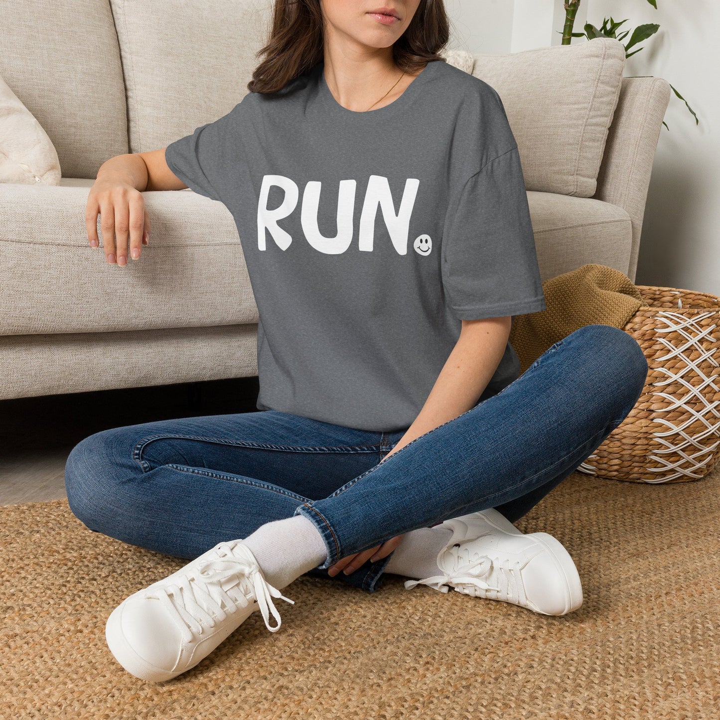 RUN Happy Tee T-Shirt HAPPY TEES® BRAND