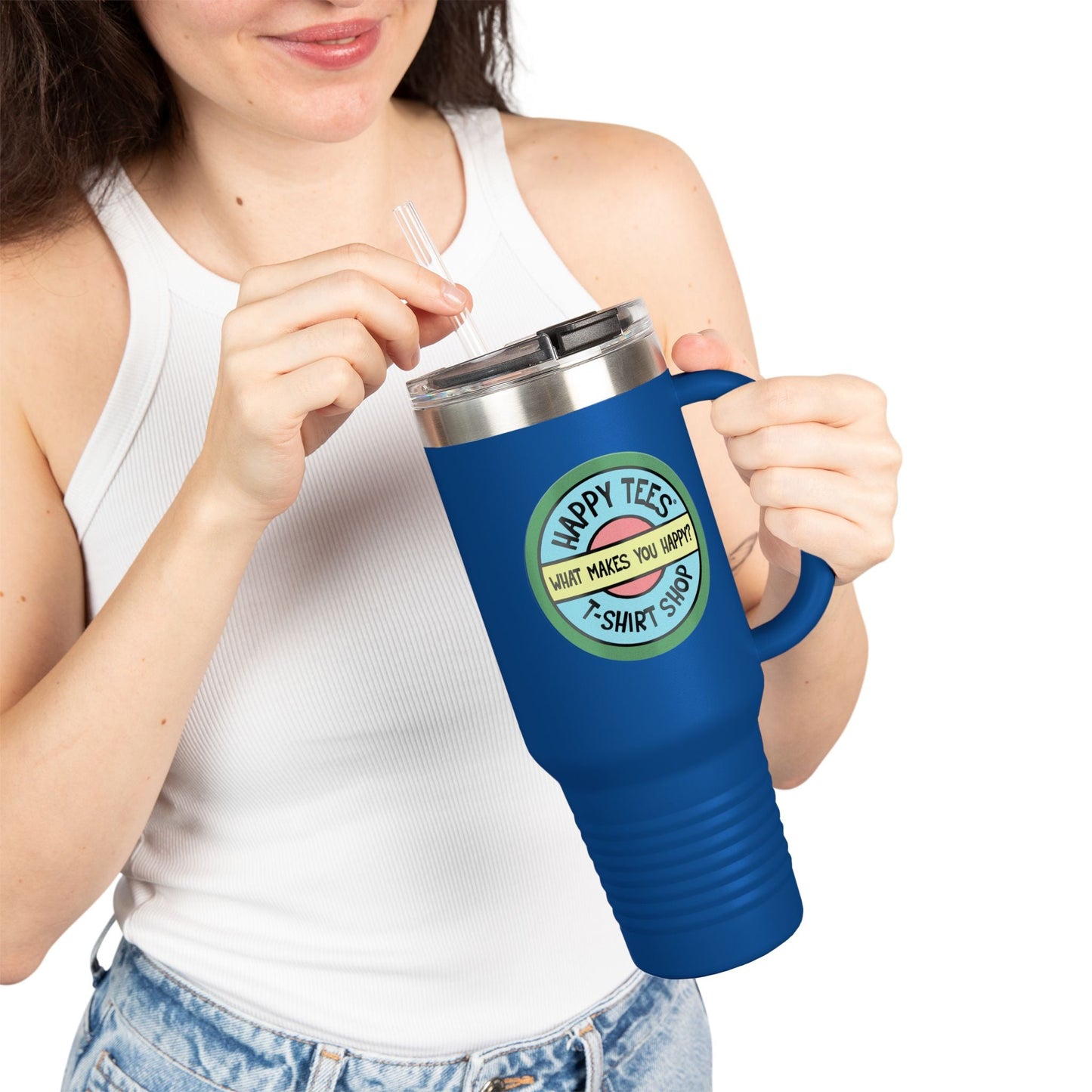 Happy Tees Tumbler (color) Mug HAPPY TEES® BRAND