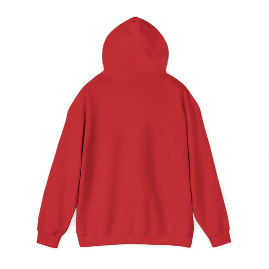 LOVE Happy Tee (Red Hoodie with white graphic) Hoodie HAPPY TEES® BRAND