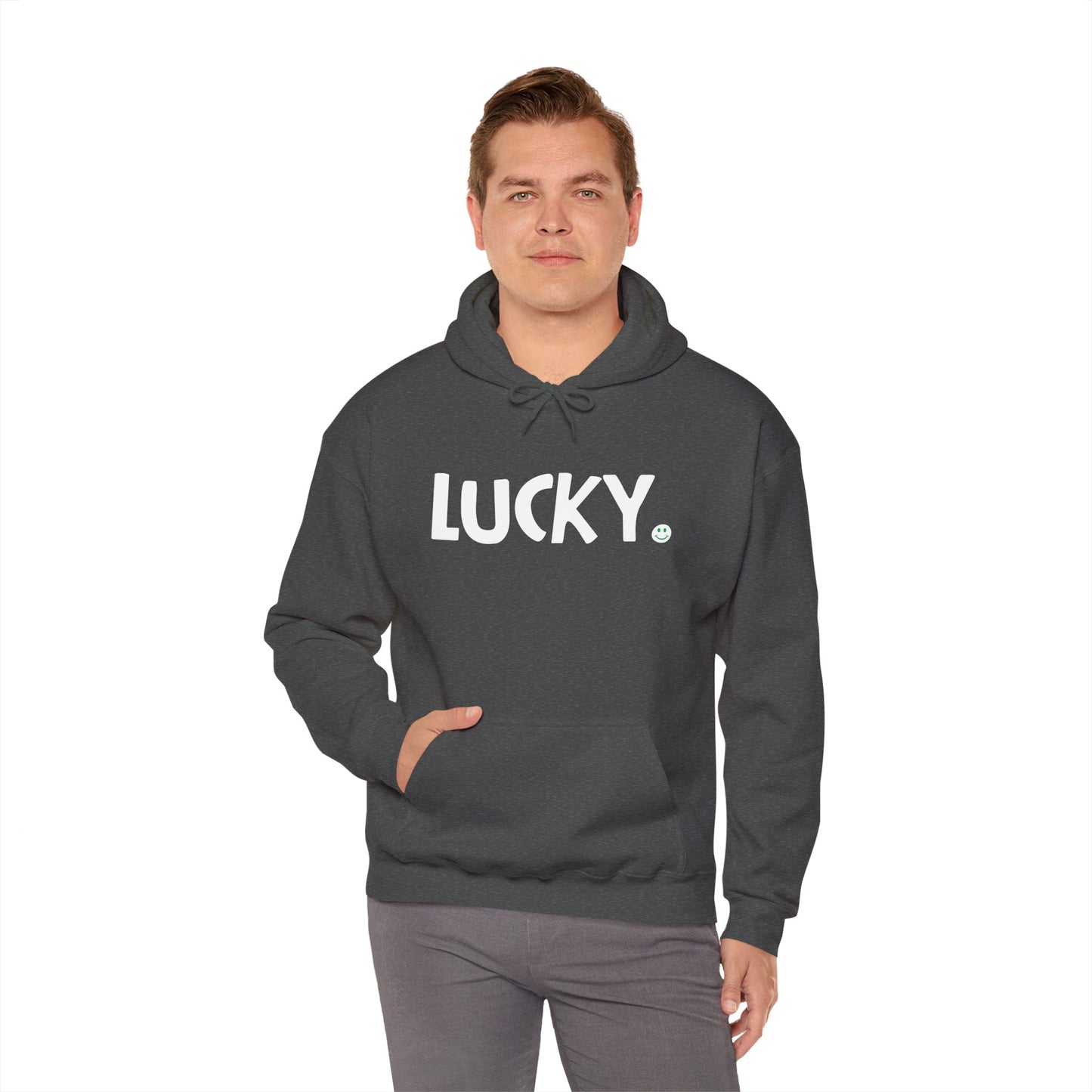 LUCKY Happy Tee (Hoodie) Hoodie HAPPY TEES® BRAND
