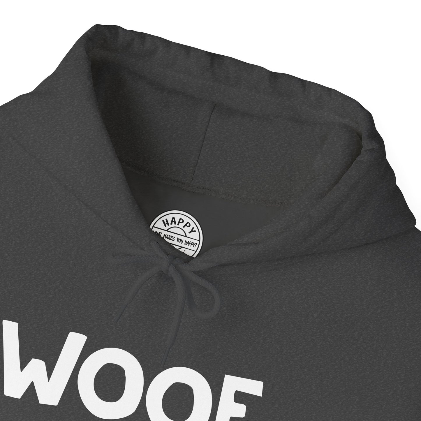 WOOF Happy Tee (Hoodie) Hoodie HAPPY TEES® BRAND