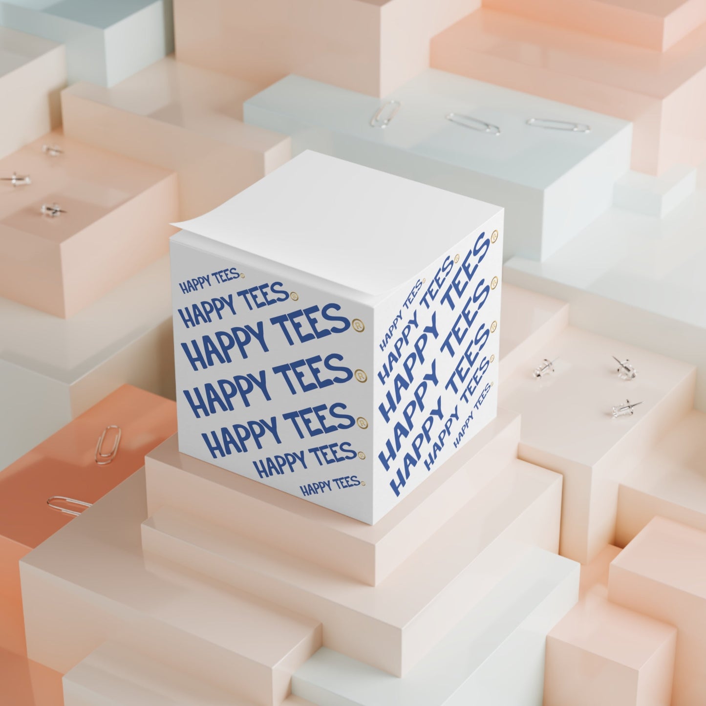 Happy Tees® Note Cube Paper products HAPPY TEES® BRAND
