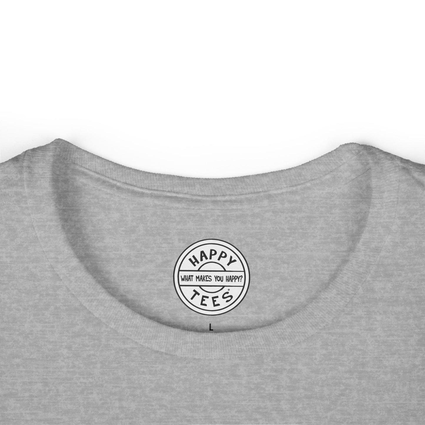 BOO Happy Tee (Woman's Tee) T-Shirt HAPPY TEES® BRAND