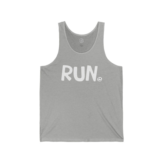 RUN Happy Tee (Tank Top) Tank Top HAPPY TEES® BRAND