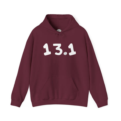 13.1 Happy Tee (Hoodie)  Hoodie 2XL / Maroon HAPPY TEES® BRAND