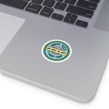Happy Tees® Vinyl Stickers (color) Printify