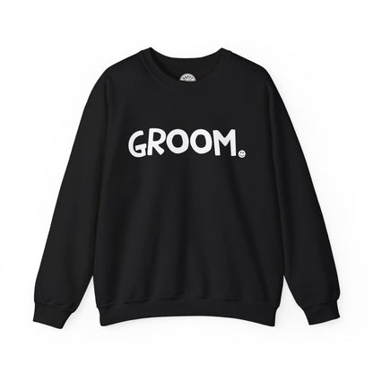 GROOM Happy Tee (Sweatshirt)  Sweatshirt  HAPPY TEES® BRAND
