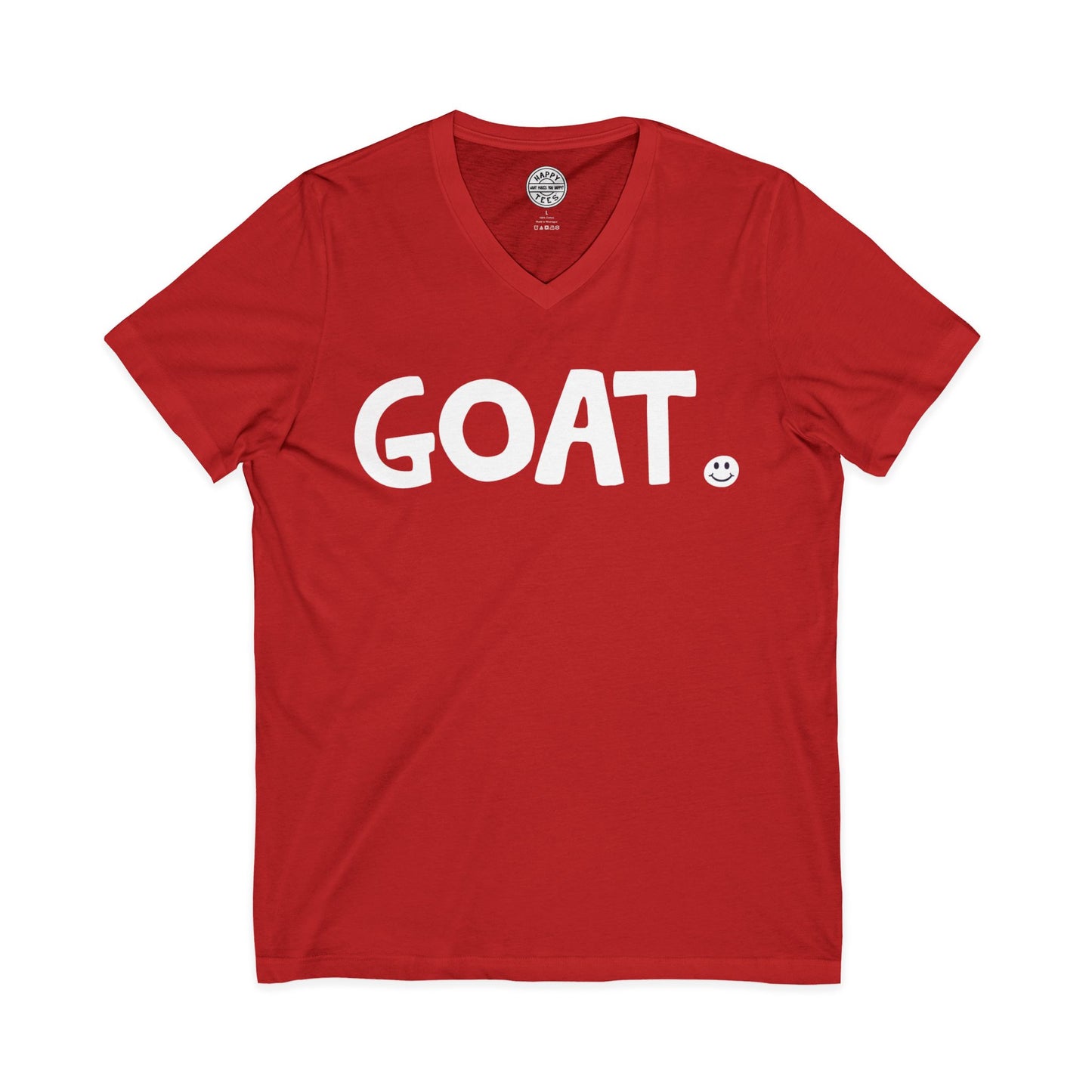 GOAT Happy Tee (V-Neck)