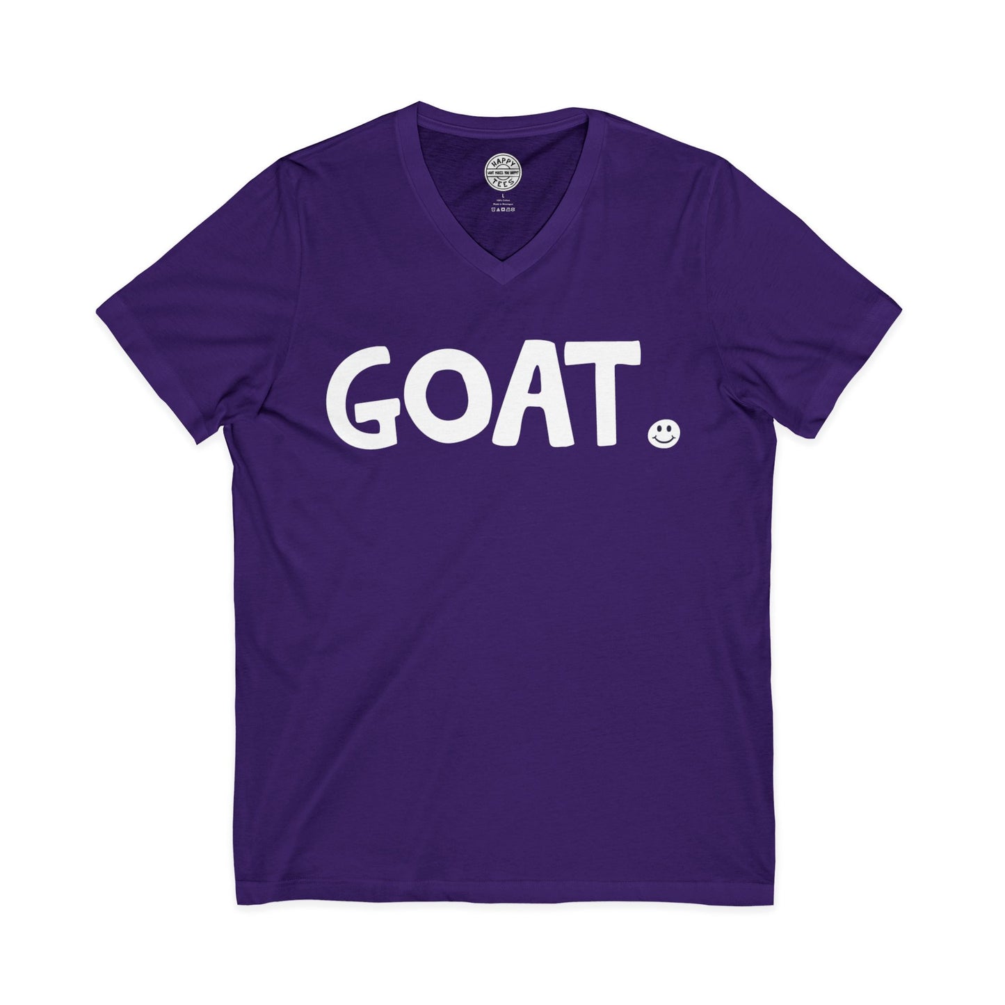 GOAT Happy Tee (V-Neck)