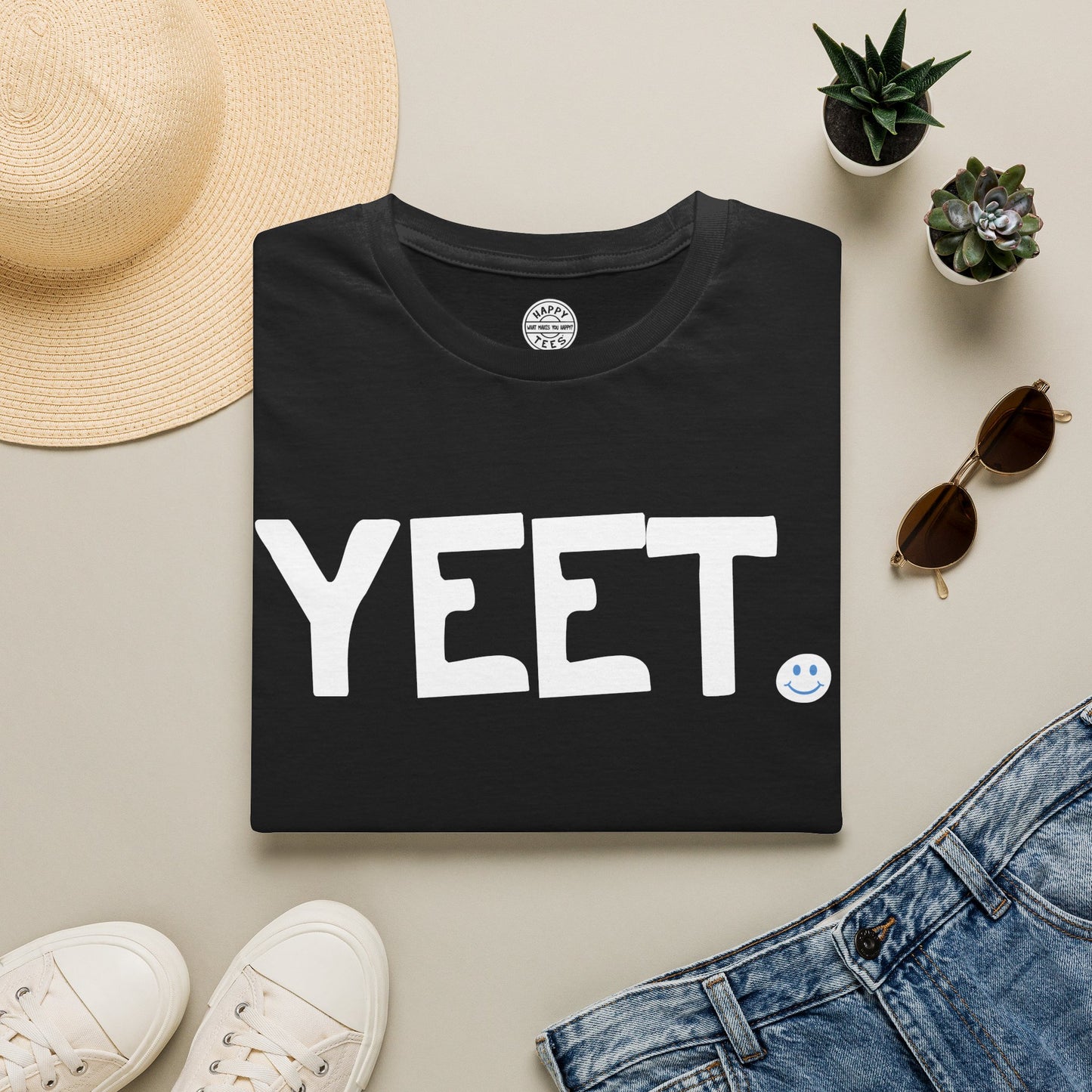YEET Happy Tee  T-Shirt  HAPPY TEES® BRAND