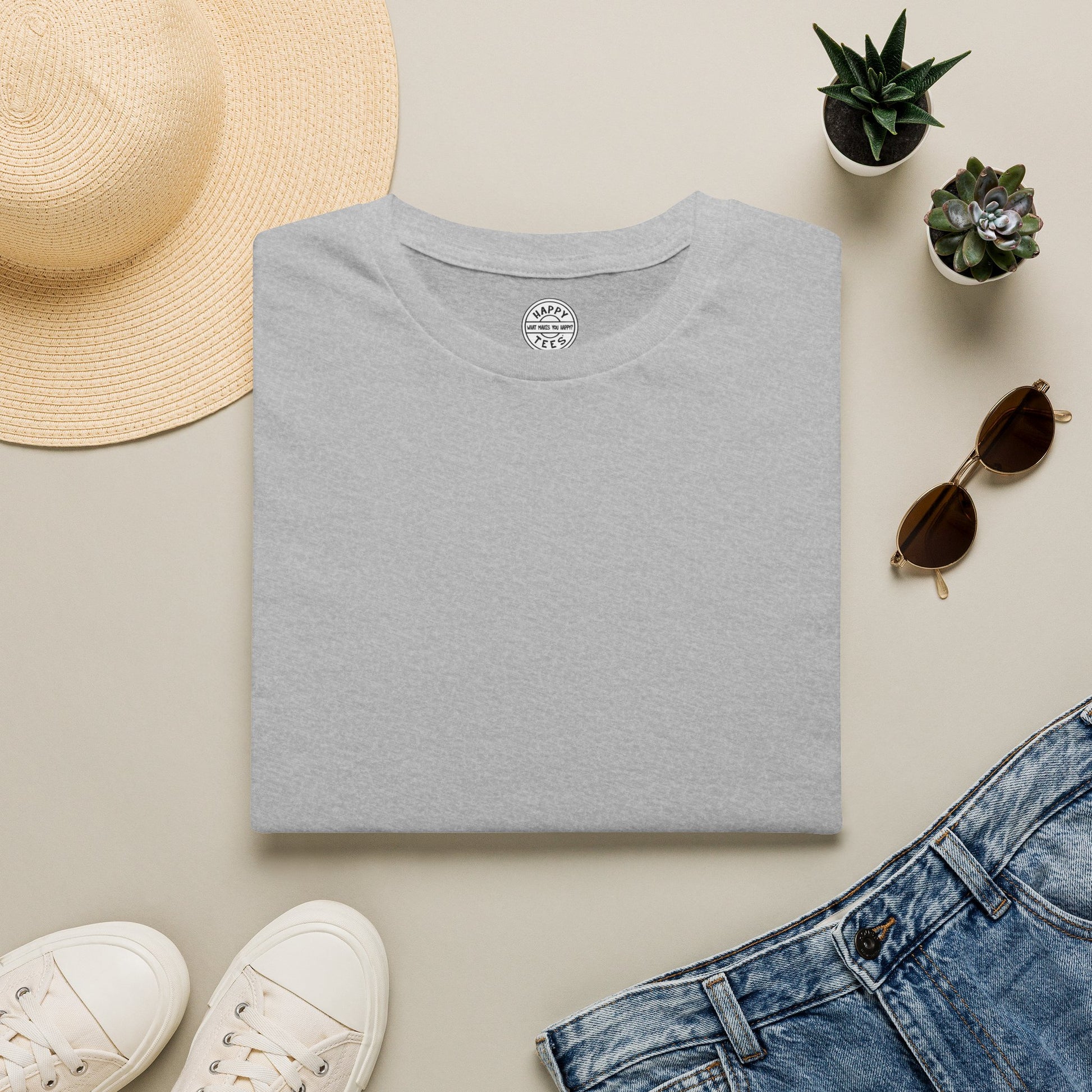 BASIC Happy Tee  T-Shirt  HAPPY TEES® BRAND