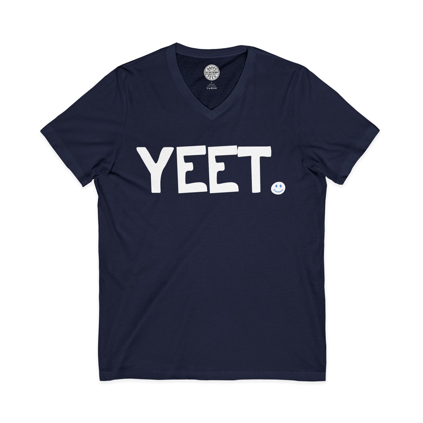 YEET Happy Tee (V-Neck)  V-neck  HAPPY TEES® BRAND