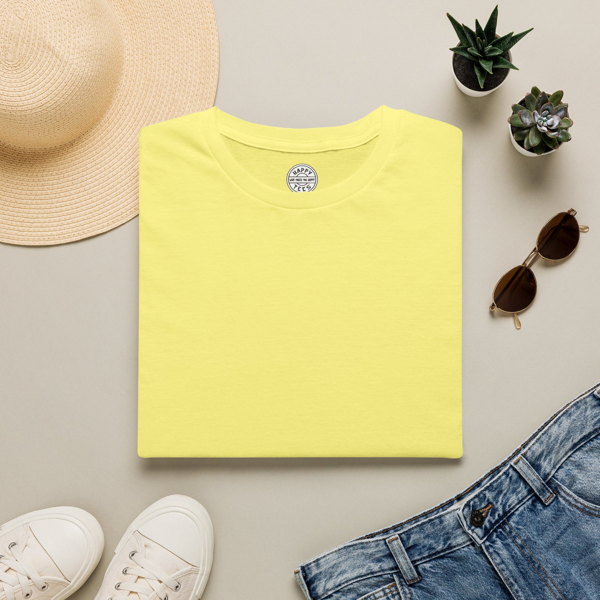 BASIC Happy Tee  T-Shirt  HAPPY TEES® BRAND