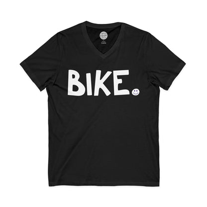 BIKE Happy Tee (V-Neck)  V-neck  HAPPY TEES® BRAND