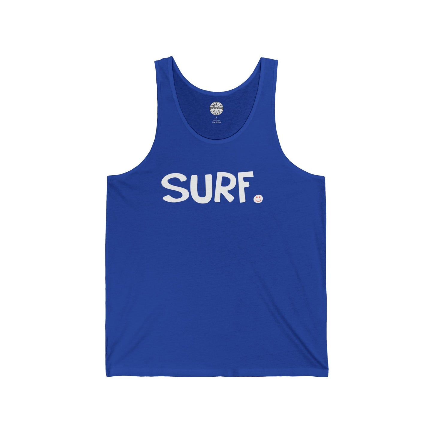 SURF Happy Tee (Tank Top)  Tank Top 2XL / True Royal HAPPY TEES® BRAND