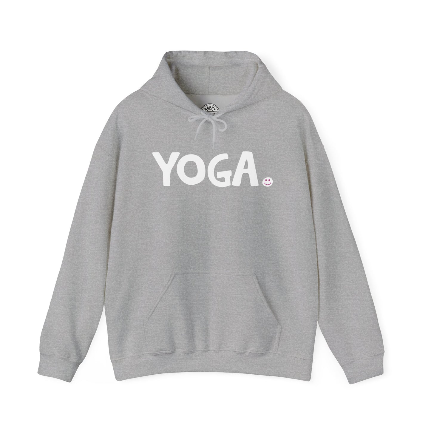 YOGA Happy Tee (Hoodie)  Hoodie  HAPPY TEES® BRAND