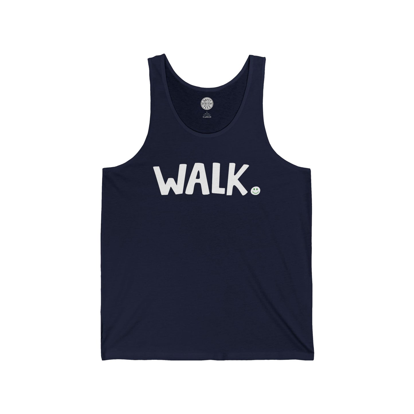 WALK Happy Tee (Tank Top)  Tank Top  HAPPY TEES® BRAND
