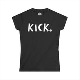 KICK Happy Tee (Women's Tee) Printify