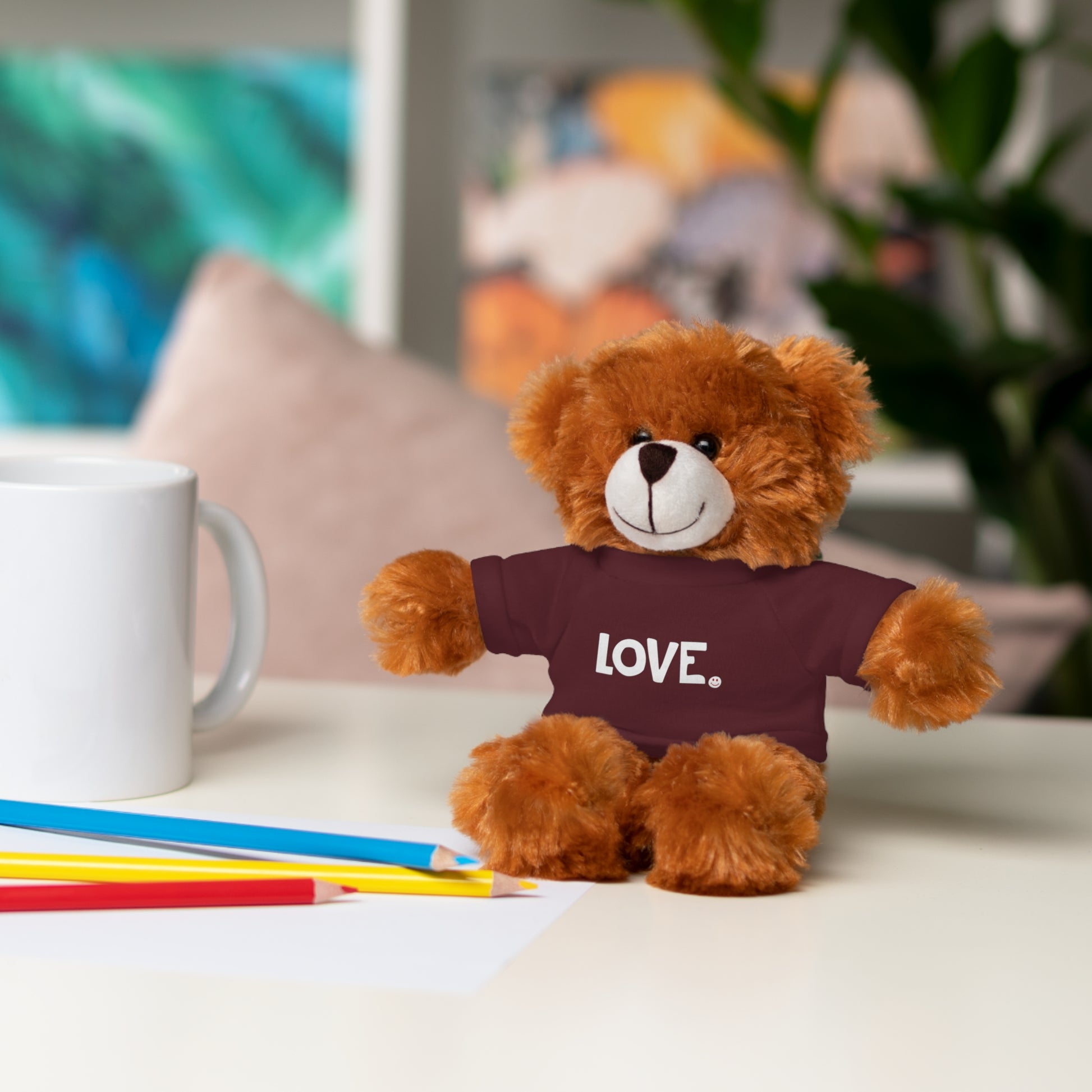 LOVE Happy Tee (Plush Animals)  Accessories  HAPPY TEES® BRAND