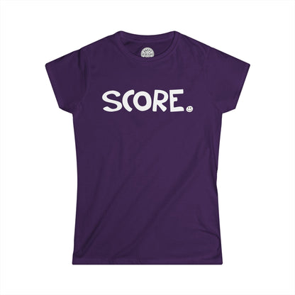 SCORE Happy Tee (Women's Tee)  T-Shirt  HAPPY TEES® BRAND