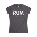 RUN Happy Tee (Women's Tee) Printify