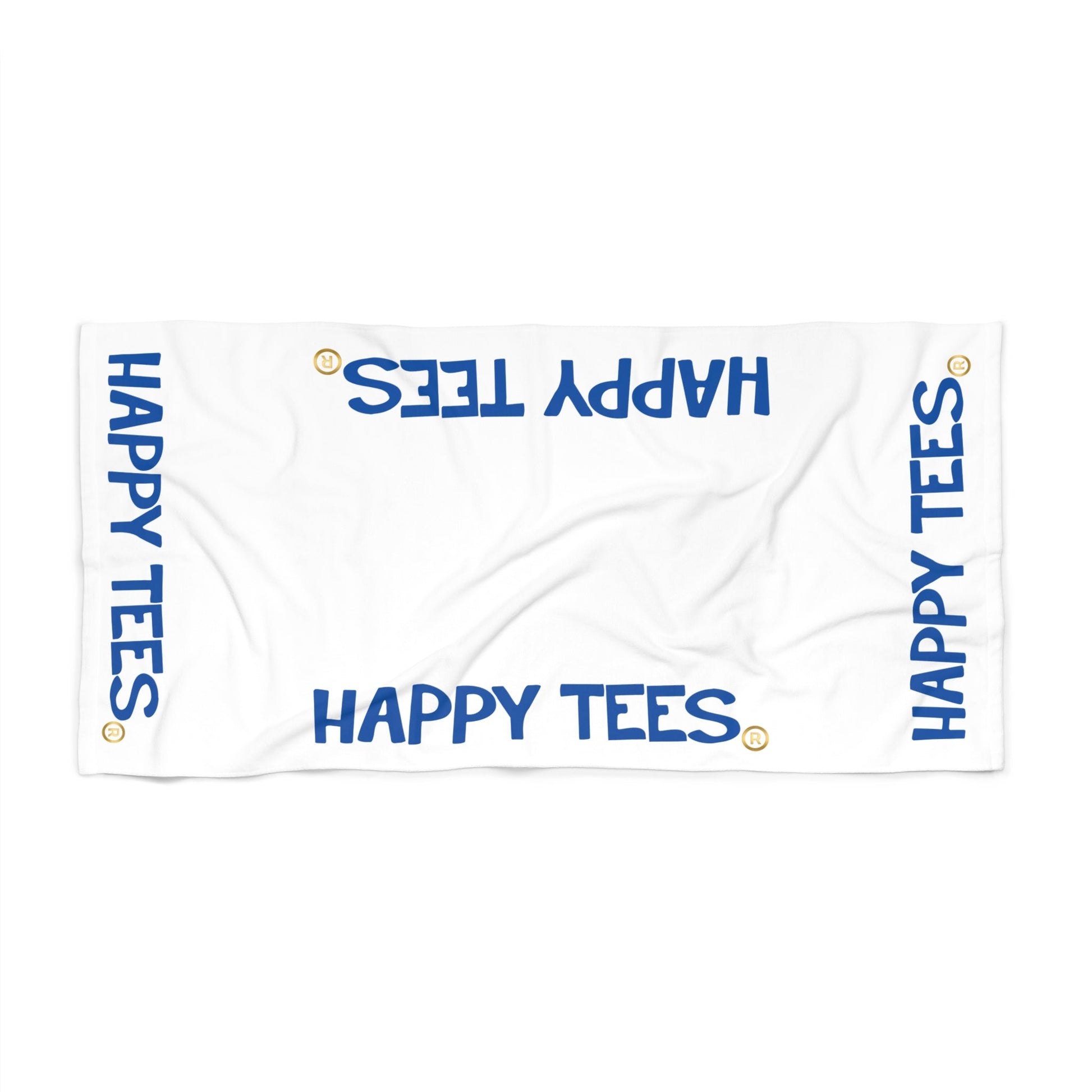 Happy Tees® Beach Towel  Home Decor 30" × 60" HAPPY TEES® BRAND