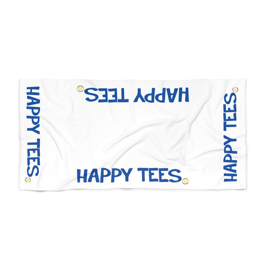Happy Tees® Beach Towel  Home Decor 30" × 60" HAPPY TEES® BRAND