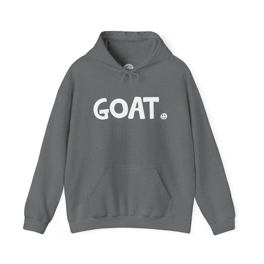 GOAT Happy Tee (Hoodie)  Hoodie  HAPPY TEES® BRAND
