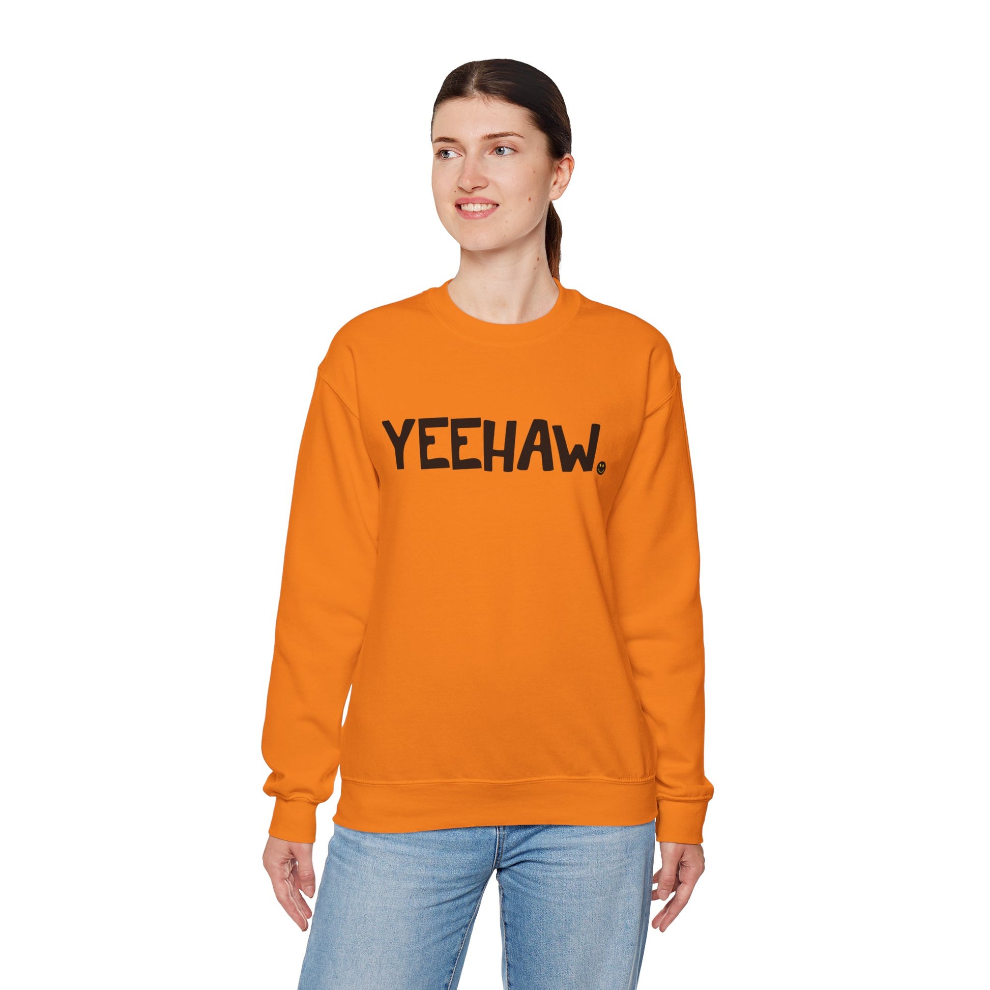 YEEHAW Happy Tee (Sweatshirt)  Sweatshirt  HAPPY TEES® BRAND