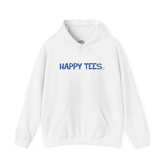 Happy Tees® Hoodie (with front logo)  Hoodie L / White HAPPY TEES® BRAND