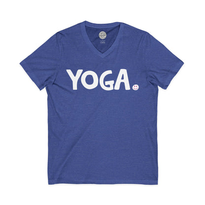 YOGA Happy Tee (V-Neck)  V-neck  HAPPY TEES® BRAND
