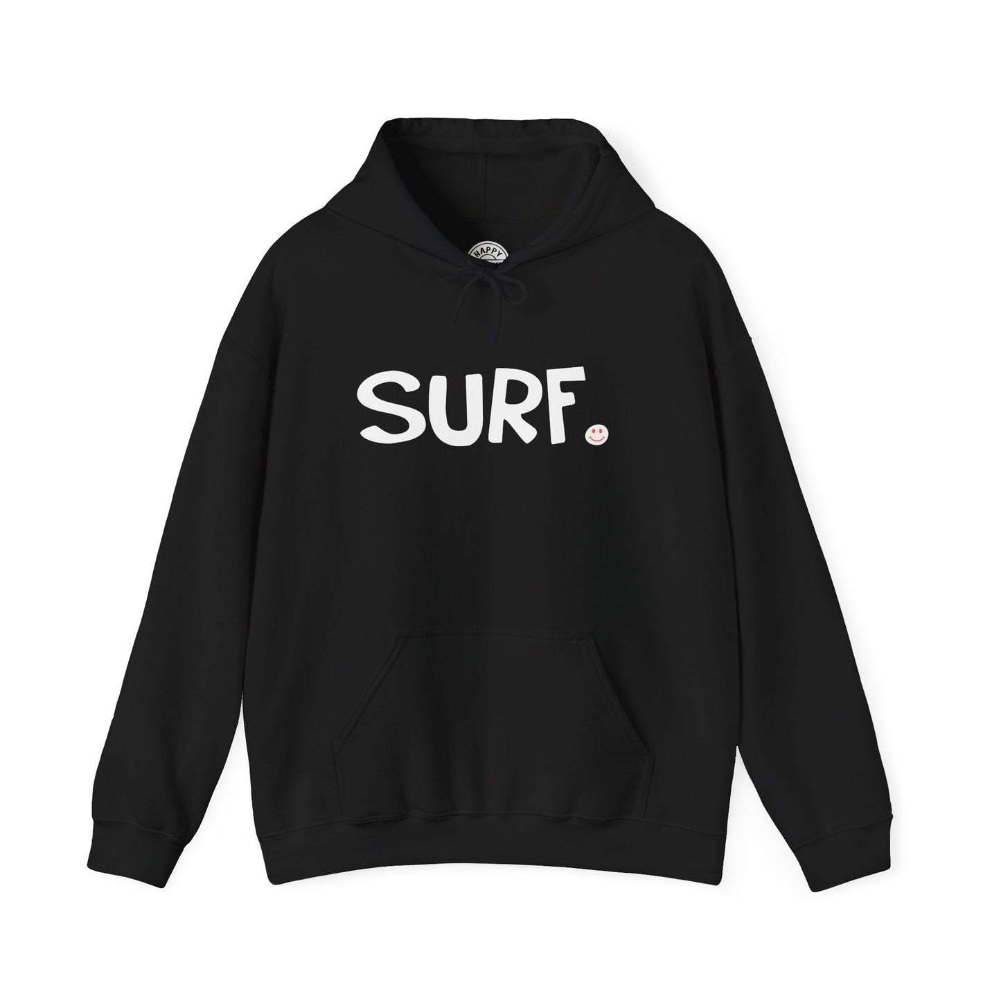 SURF Happy Tee (Hoodie)  Hoodie 2XL / Black HAPPY TEES® BRAND