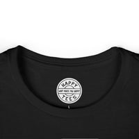 OBX Happy Tee (Women's Tee, Gold) Printify