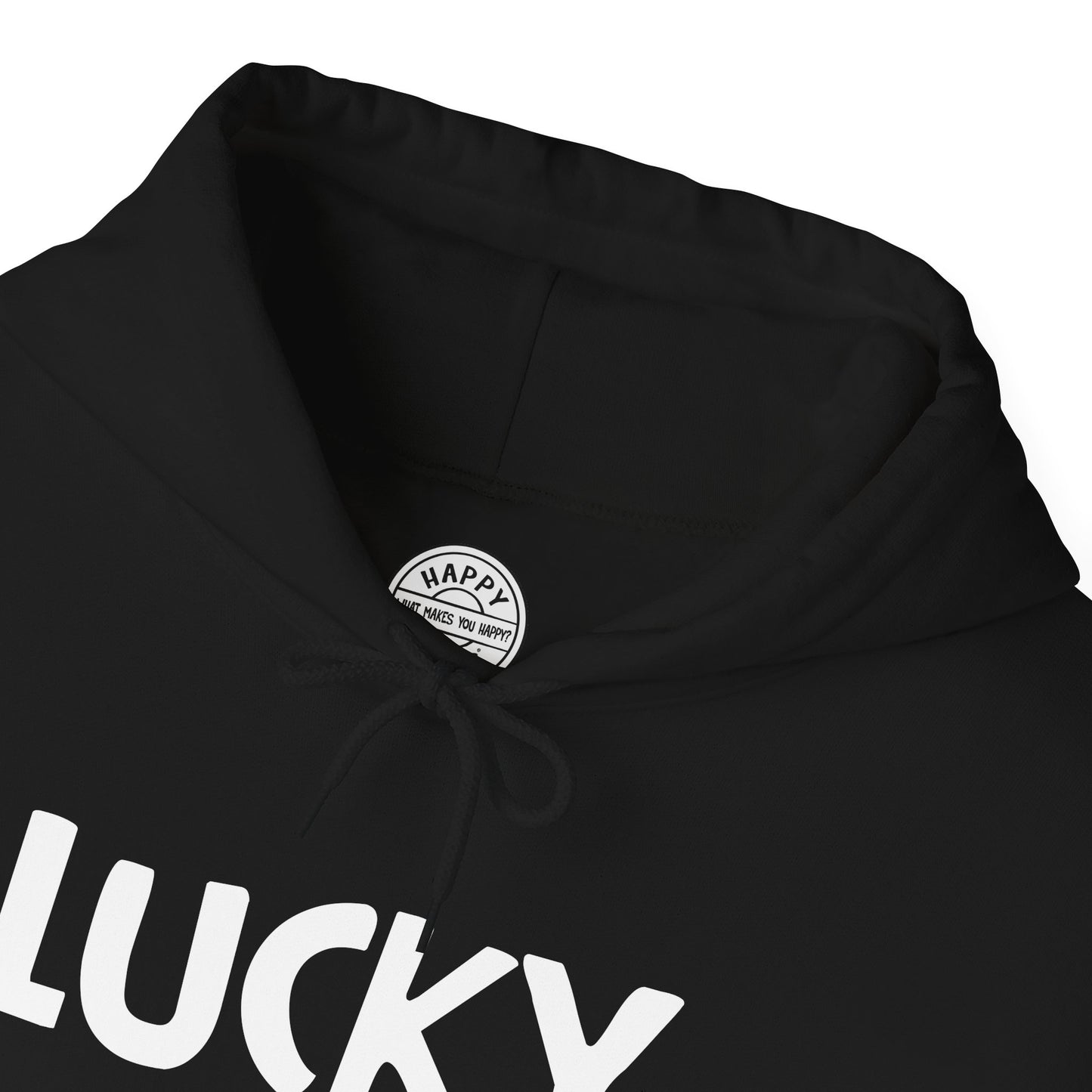 LUCKY Happy Tee (Hoodie)  Hoodie  HAPPY TEES® BRAND