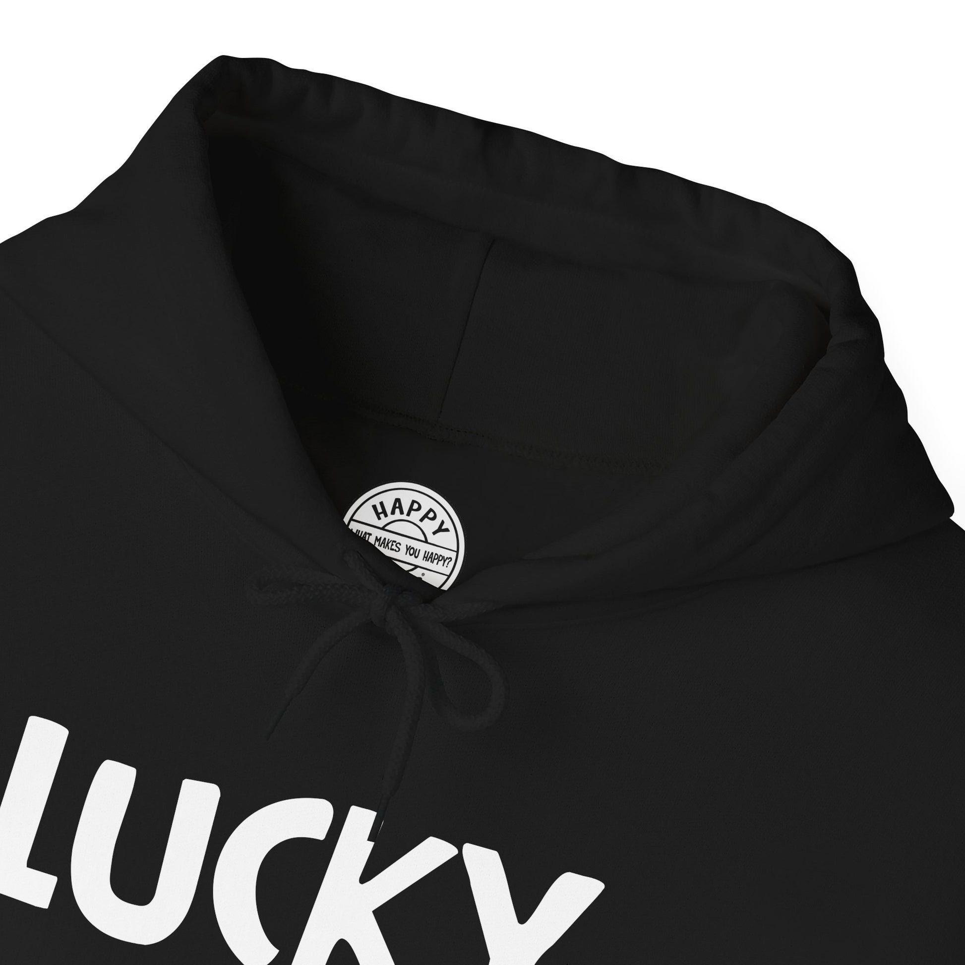 LUCKY Happy Tee (Hoodie)  Hoodie  HAPPY TEES® BRAND