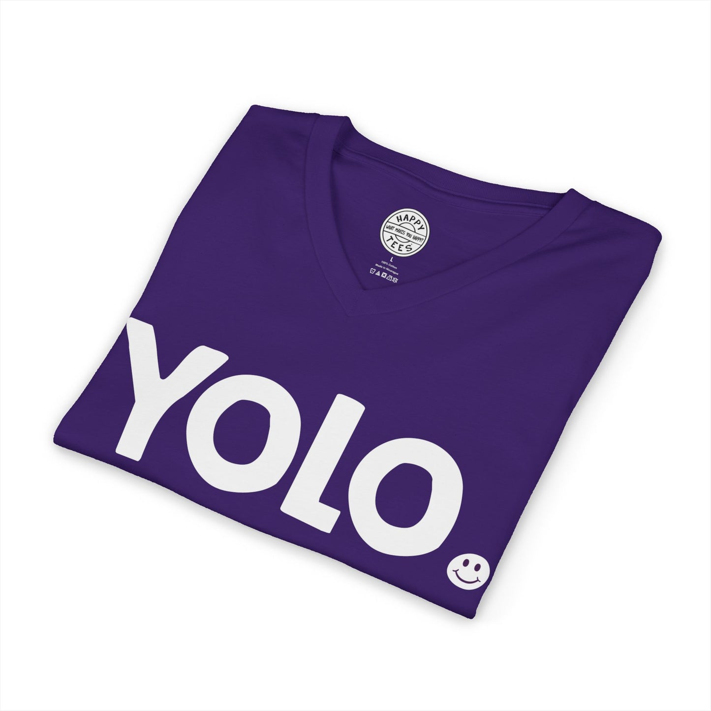 YOLO Happy Tee (V-Neck)