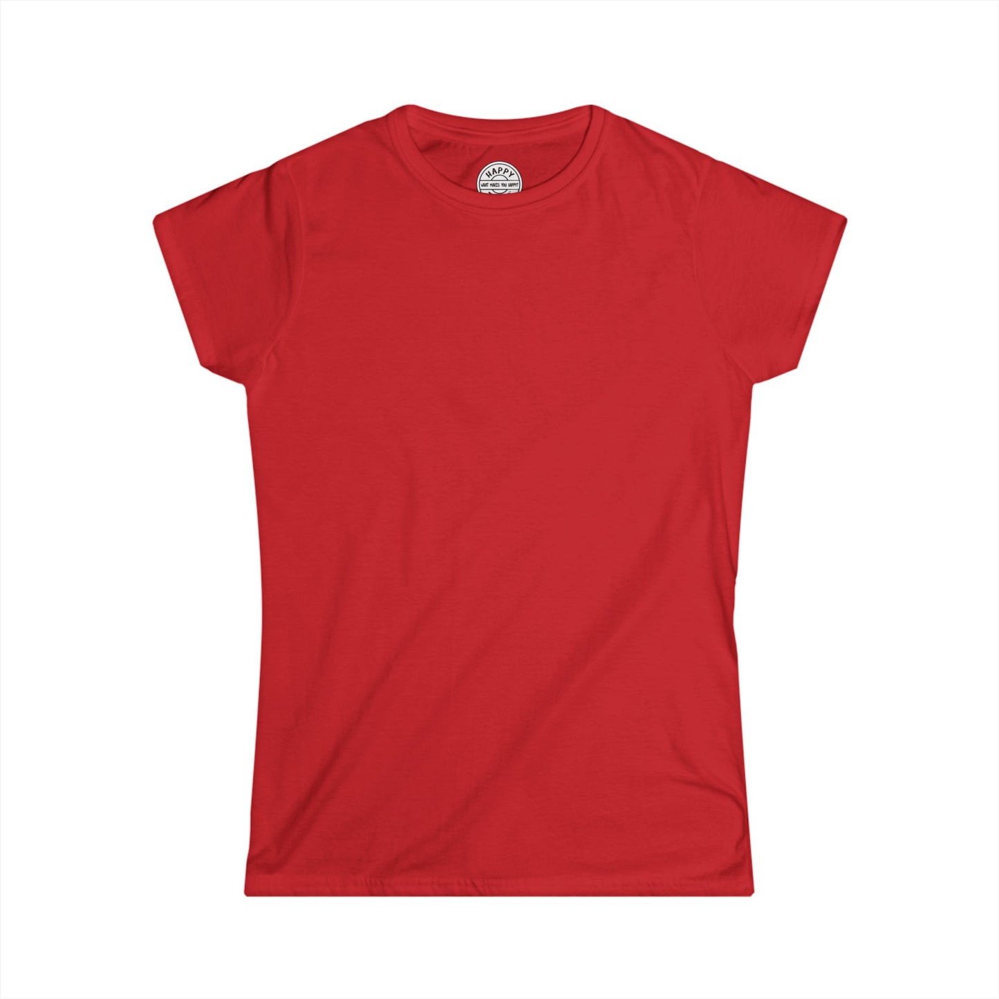 Happy Tees® T‑Shirt (Women's Tee without front logo)  T-Shirt  HAPPY TEES® BRAND