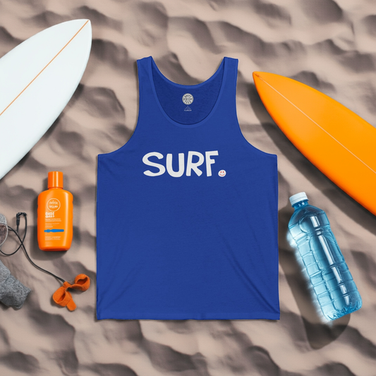 SURF Happy Tee (Tank Top)  Tank Top  HAPPY TEES® BRAND