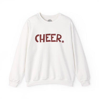 CHEER Happy Tee (Sweatshirt)  Sweatshirt White / 2XL HAPPY TEES® BRAND
